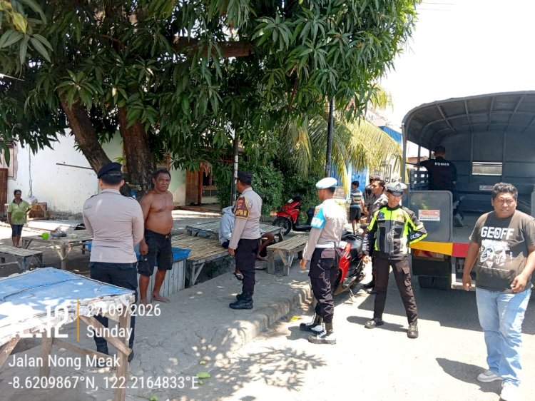Deteksi Dini Diperkuat, Polres Sikka Tingkatkan Patroli Presisi di Sejumlah Ruas Jalan