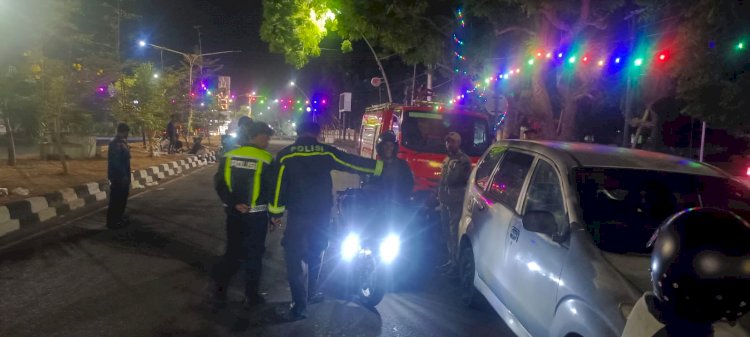 Polres Sikka Bergerak, 14 Motor Berknalpot Brong Terjaring Patroli Malam