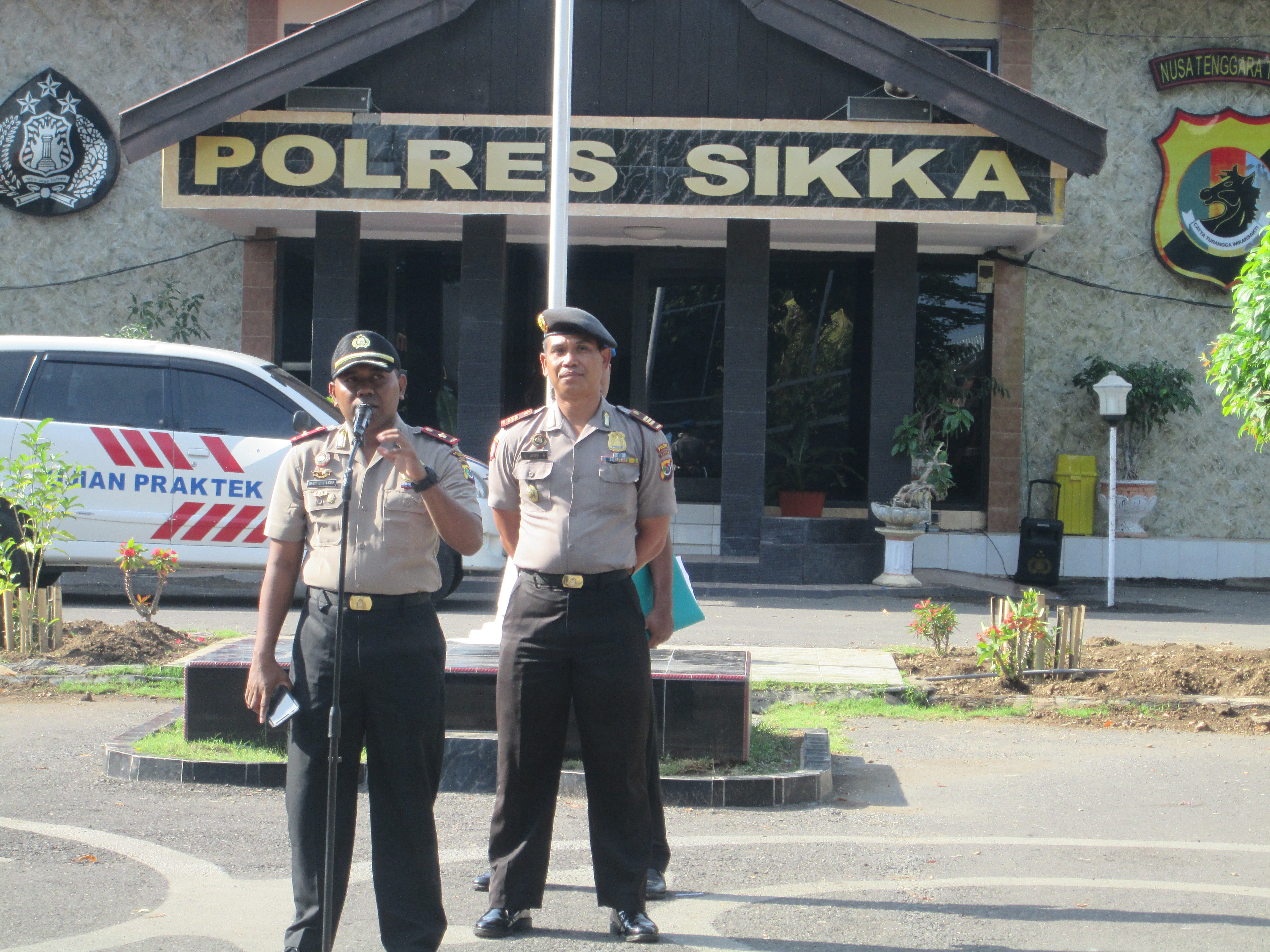 Apel Siaga Polres Sikka