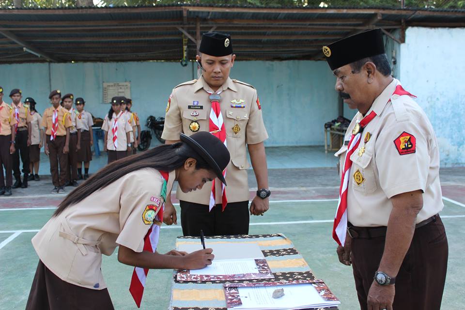 SAKA BHAYANGKARA POLRES SIKKA ANGKATAN KE - II DILANTIK