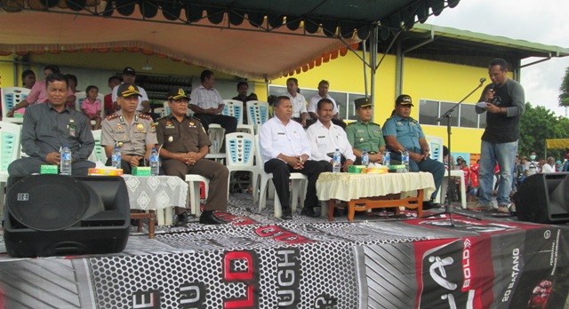 POLRES SIKKA DAN INSTANSI TERKAIT AMANKAN PEMBUKAAN GRASSTRACK