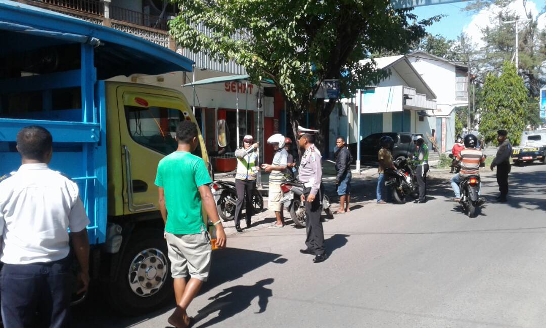 Hari Pertama Operasi Patuh Turangga di Sikka, Aparat Gabungan Berhasil Jaring 18 Kendaraan