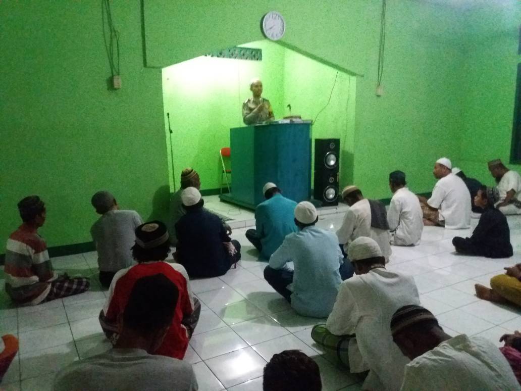 Safari Ramadhan, Bripka Ridwan Isi Kultum dengan Mengajak Umat Untuk Jaga Toleransi dan Jauhi Radikalisme