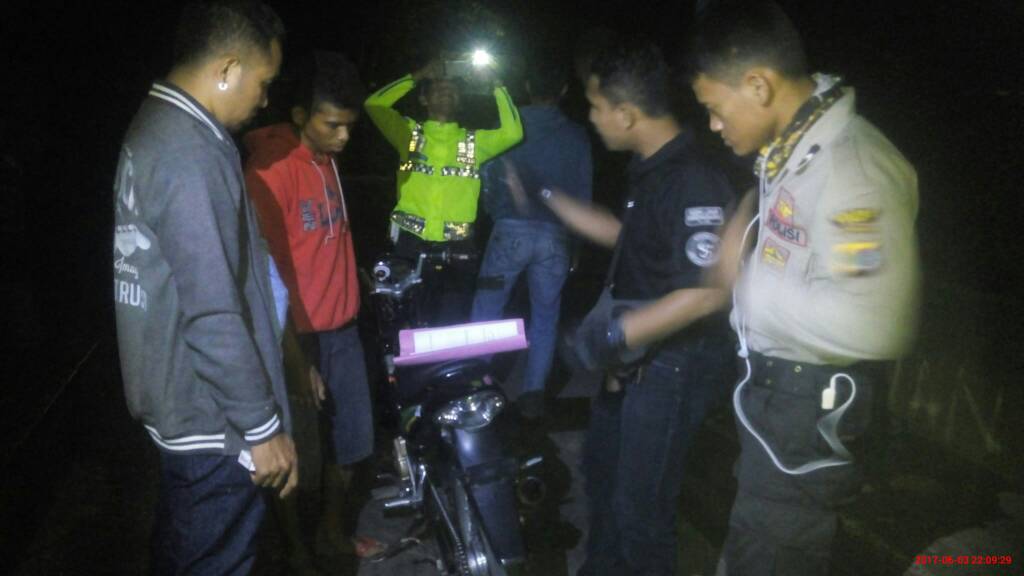 Tim Operasi Pekat 2017 Polres Sikka Berhasil Jaring 7 Motor Berknalpot Racing
