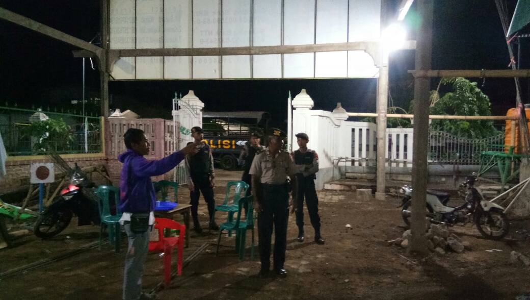 Operasi Cipta Kondisi, Sat Sabhara Polres Sikka Gencar Gelar Patroli Malam di Tempat Ibadah