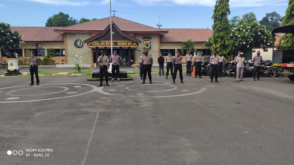 Pimpin Apel Pagi, Kabag Ops Sampaikan Pesan Ini